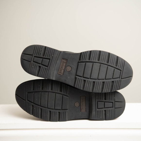 Timberland Men's 10 Black Leather Waterproof Oxford Lace Up Shoes - Picture 7 of 7